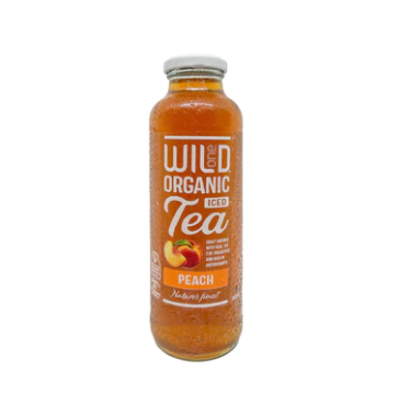 Wild Organic Peach Iced Tea 360ml