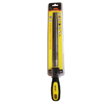 [ BEST HARDWARE ] BESTGUARD C2702 HIGH QUALITY MEDIUM HALF-ROUND FILE&TOOL 8"