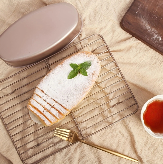 1PC 23CM Oval Nonstick Pans Carbon Steel Cake Mold Cheesecake Bread Loaf Pan Baking Mould Pie Tin Tray Bakeware Tool Accessories