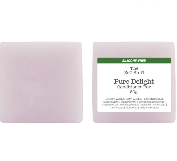 Volumizing Silicone-Free Conditioner Bar Pure Delight  50ml 2Pcs
