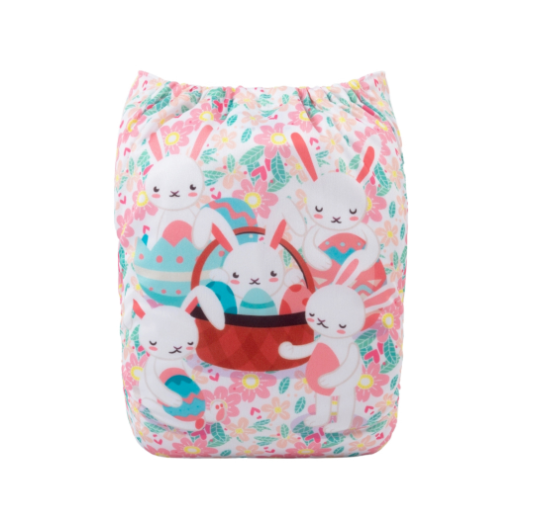Alva Baby Cloth Diapers Washable Reusable Real Cloth Pocket Nappy Diaper Only D33
