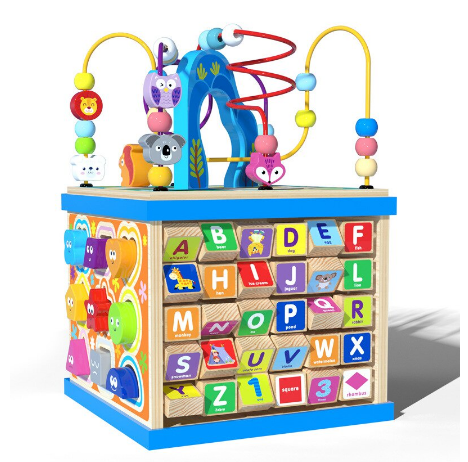 Montessori Childhood Learning Educational Toys Wooden Gift kids Color Cognition Puzzles Math Toys