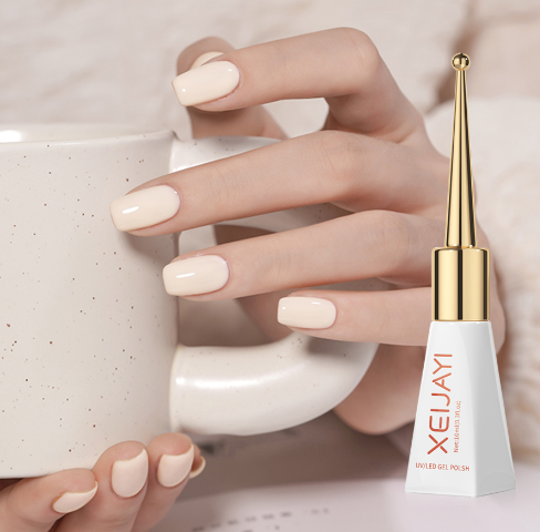 1Pc Long-Lasting White Gel Nail Polish UV/LED Soak Off Gel Nail Polish For Nail Art DIY Salon Home Holiday Gift For Women