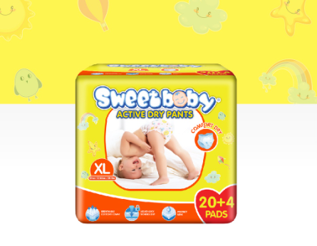 SWEETBABY ACTIVE DRY PANTS XL 20+4