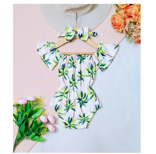 Baby Romper With Turban (UP TO18months) 011