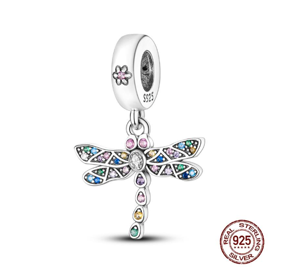 Genuine 925 Silver Little Boy Fox Rose Pyramid Mummy Charms Fit Original Charm Bracelets Diy Moon Cat Schnauzer Pendant For Jewelry S36