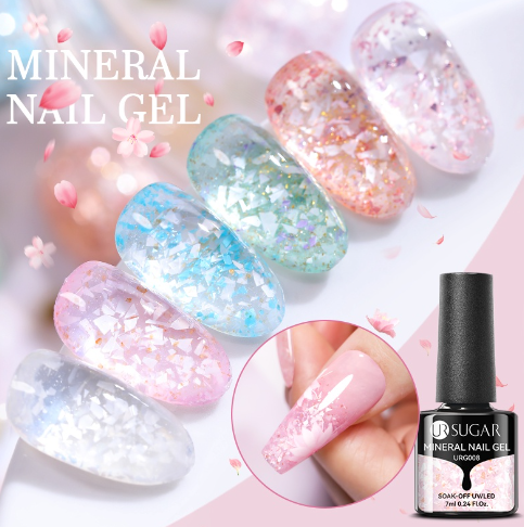 Ur Sugar Mineral Soak Off Uv Led Nail Art Varnish Color Gel 7M
