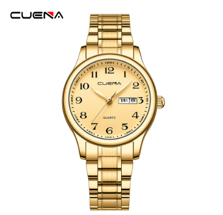 Women Watches Original CUENA Brand Fashion Simple Casual Business Sports Suitable for Students Stainless Steel Quartz Waterproof 6049 W2