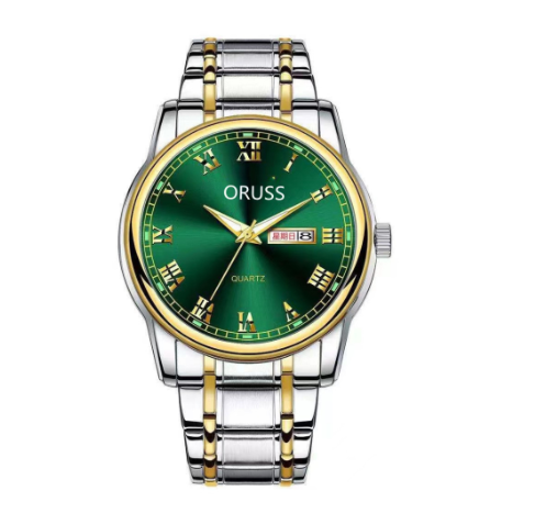 Original ORUSS Women Waterproof Simple Ultra-Thin Luxury Business Fashion Watch Automatic Quartz Dual Watch M3