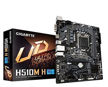 Gigabyte H510M H Micro ATX Motherboard for Intel LGA 1200 CPUs