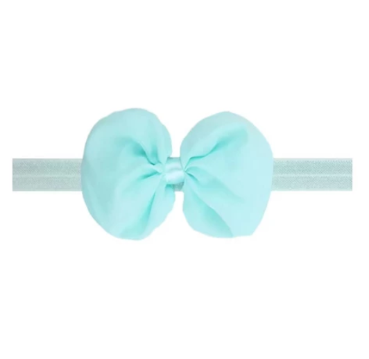 Baby Bowknot Hairband Girls Elastic Hairband Newborn Photography Headband Hair Acessories H11