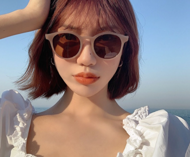 Vintage Round Frame Sunglasses Clear Lens Spectacles Glasses Women Eyewear