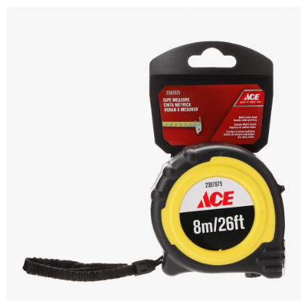 Ace Hardware Tape Measure 8m