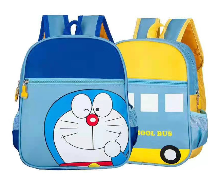Girls Boys Children Cartoon Canvas Studen Kids Backpack School Girls Nylon bag Backpack Kindergarten
