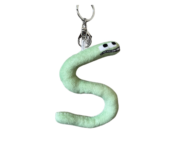 10cm Alphabet Lore Plush Pendant Doll Baby Educational Toy Home Decor Xmas Gift S