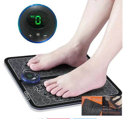 Foot Massager Pad Pes Muscle Electric EMS Health Relax Physiotherapy Massage