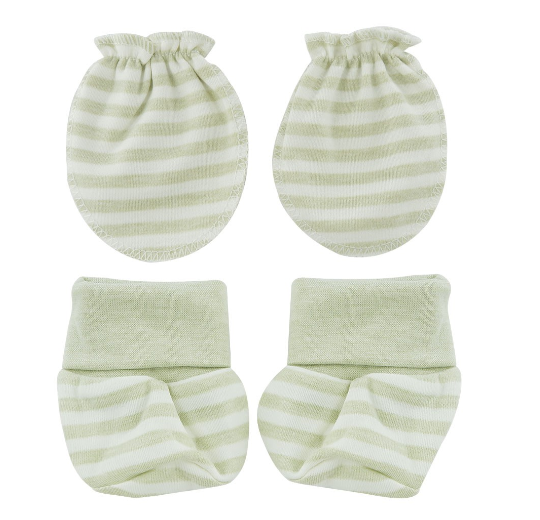 Newborn and Infant Gloves and Socks Sets for Baby Boy and Baby Girl SM1