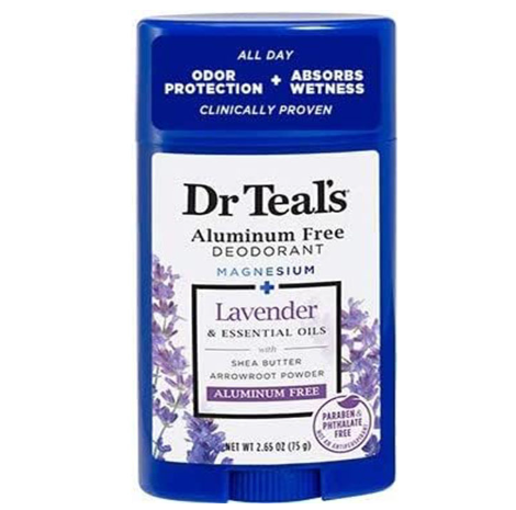 Dr. Teal's Deodorant Lavender Vanilla Aluminum-Free 75g