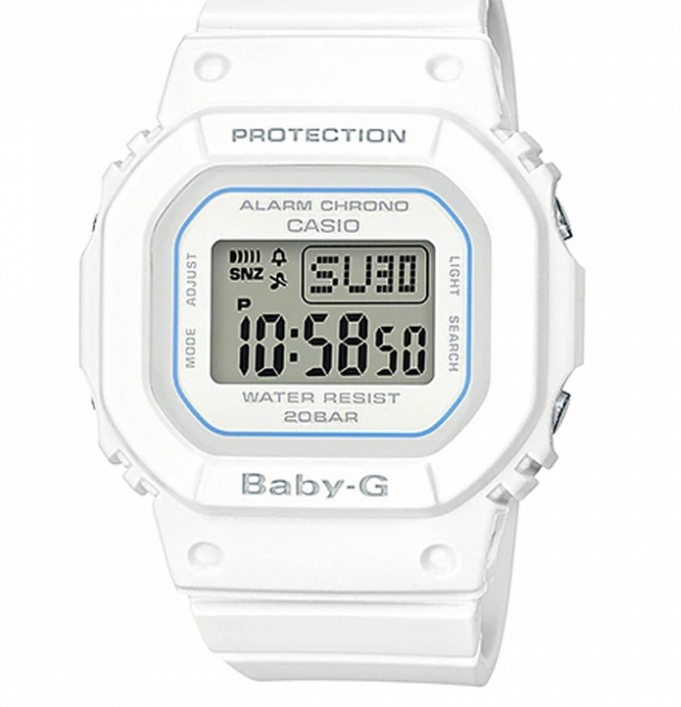 Casio Baby-g BGD-560-7DR Digital Rubber Strap Watch For Women