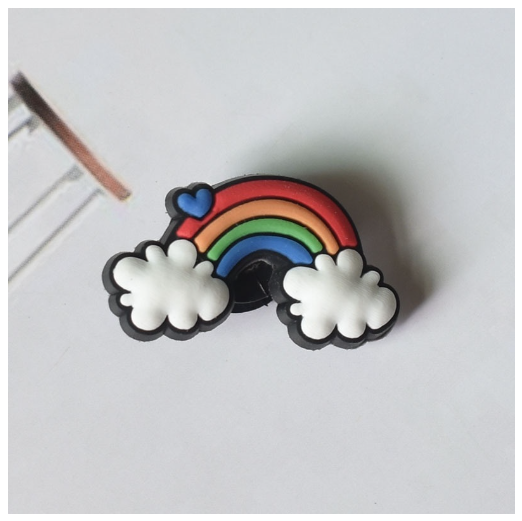 Cute Cosmetic Jbitz for Croc Lipstick Jibits Charm Crown Ring Croc Jibbits Kids Shoes Accessories Shoe Charms Pin Decoration S4