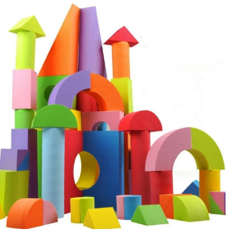 50pcs/Set Large Safe Building Blocks Big Foam Blocks Colorful Construction Toys Kids Learning Educat
