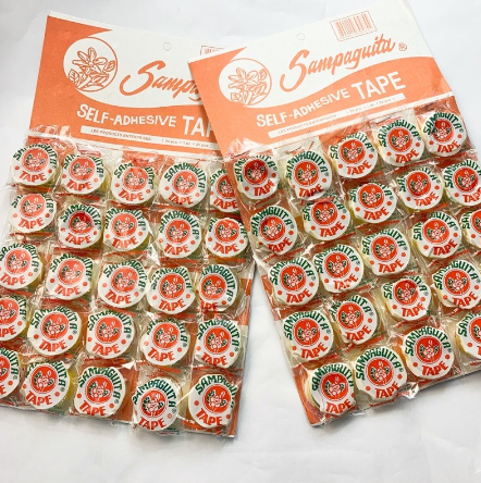 Sampaguita Tiny Tape Tiny Adhesive Tapes 12mm×1M 25Pcs per pack