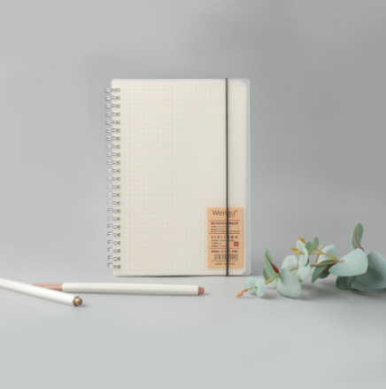 A5/B5 Spring Notebook Line/Grid/Blank 80GSM Notepads High Quality