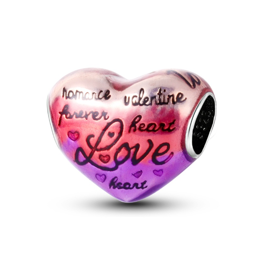 S925 Silver Charm Gorgeous Firework Beads Suitable For Pandora Bracelet Necklace Exquisite Bricolage Jewelry d16