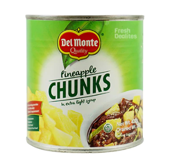 Del Monte Pineapple Chunks 432g