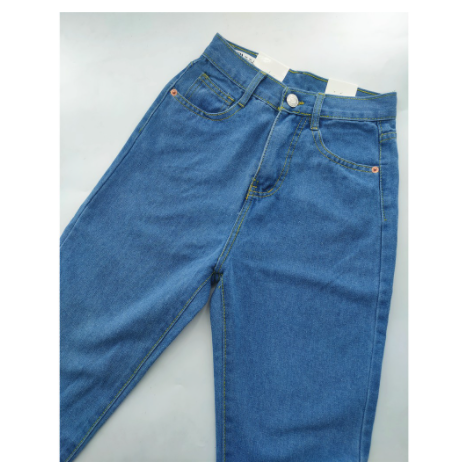 New fashion Quality High Waist Straight Skinny Pants Women's Jeans