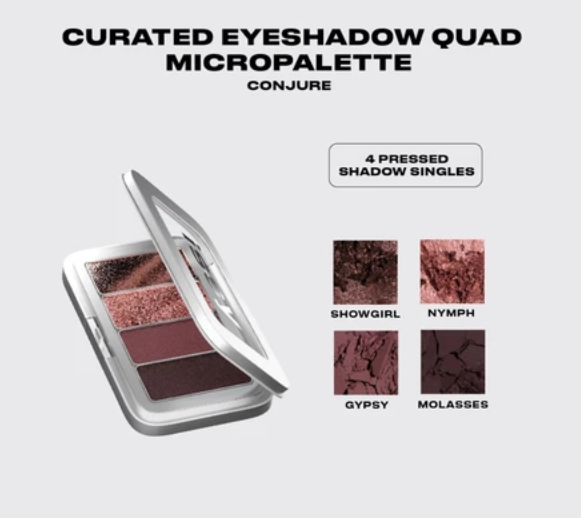 Issy Curated Eyeshadow Quad Micropalette in Conjure