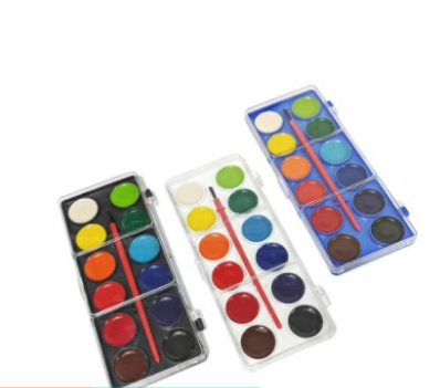 12-Color Watercolor Paint Design Painting Arts & Crafts School Supply Water Color