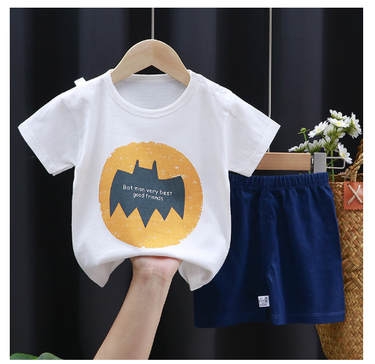 Boy Clothes Corp Terno for Kids Boys Fashion Sando Shorts Set Summer Terno For Kid Boy D14