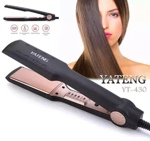 Yateng YT-470 Premium Professional Flat Iron - Ceramic Hair Straightener