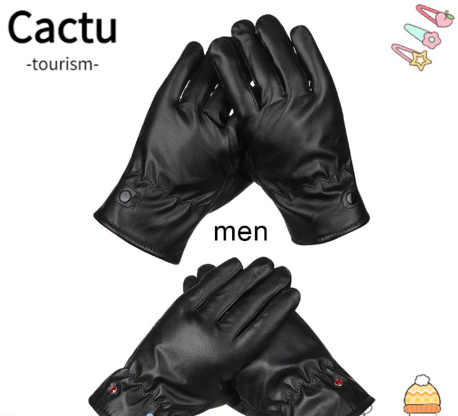 CACTU 1pair Warm Winter Touch Screen Gloves Men Women Full Finger Mittens Sport Cycling Gloves Outdoor Sport Autumn Winter Thick