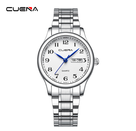 Women Watches Original CUENA Brand Fashion Simple Casual Business Sports Suitable for Students Stainless Steel Quartz Waterproof 6049 W3