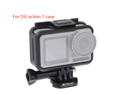 For DJI OSMO ACTION 1 Cage Protective Case Mount For DJI Sport Camera Frame Shell Housing ABS+PC Heat Dissipation Frame Cover
