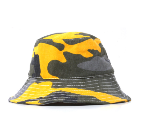 ARTWORK Yellow Camo (Bucket Hat)