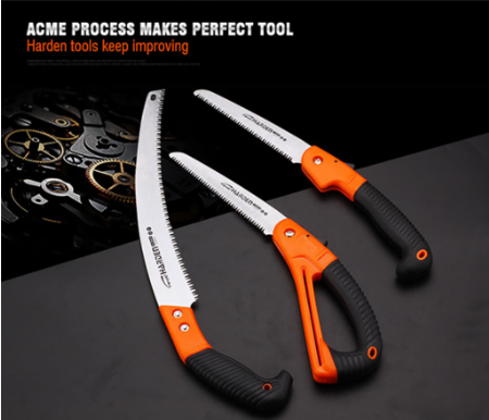 Harden 180mm Folding Saw , 330mm Bend Saw Garden Use Foldable Pruning Saw Hand Folding Saw for Cutti