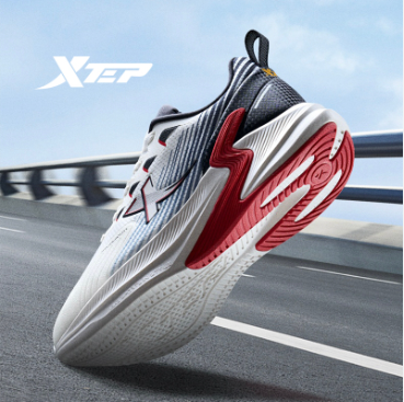 Xtep Shandian Men Running Shoes Rebound Wear-resistant Comfortable All-match Vitality