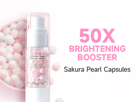 GMEELAN Sakura Underarm Whitening Cream Glutathione 30g 5X Ceramide Body Lotion Pearl Moisturizer