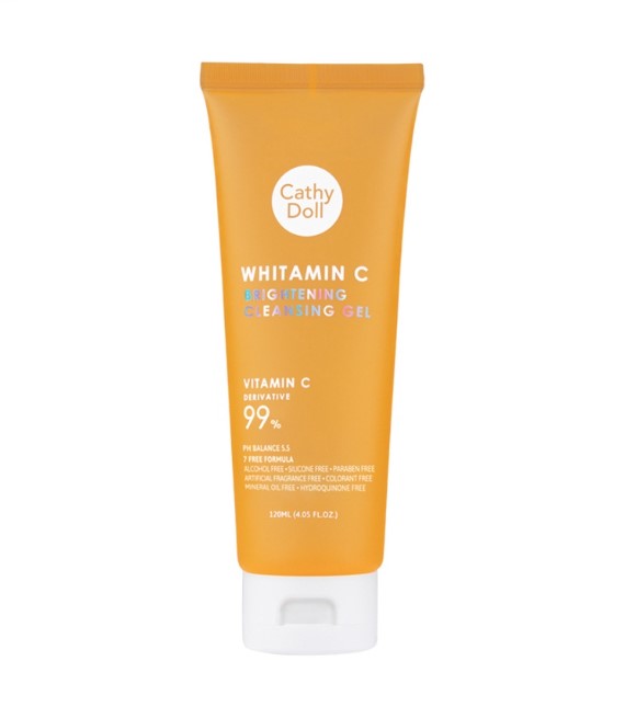 Cathy Doll Whitamin C Brightening Cleansing Gel 120ml