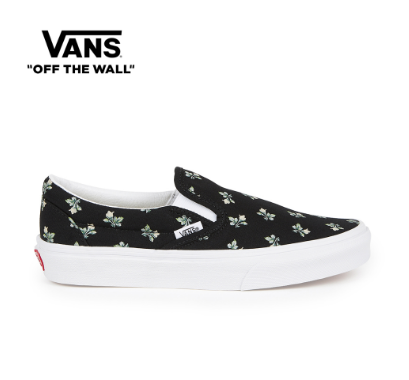 Vans Classic Slip-On Floral Black For Unisex