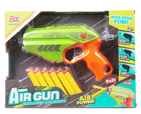 Toy Kingdom Air Soft Blaster Set Green