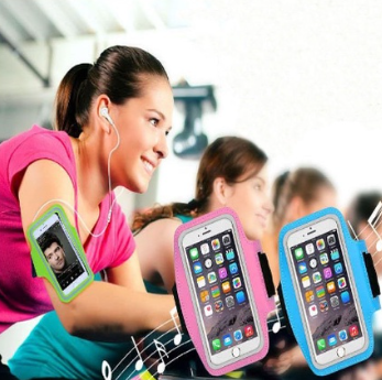 1PC Sports Arm Bag Mobile Phone Holder Bag Running Gym Armband Exercise Fit All Phones