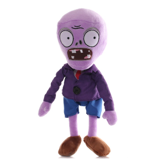 30CM Plants vs Zombies Plush Doll Peashooter SplitPea Clown Zombie Figures Soft Stuffed Toys Kids Halloween Gift Z26