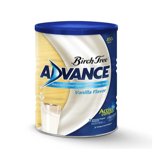 Birch Tree Advance Adult Milk Vanilla 850g