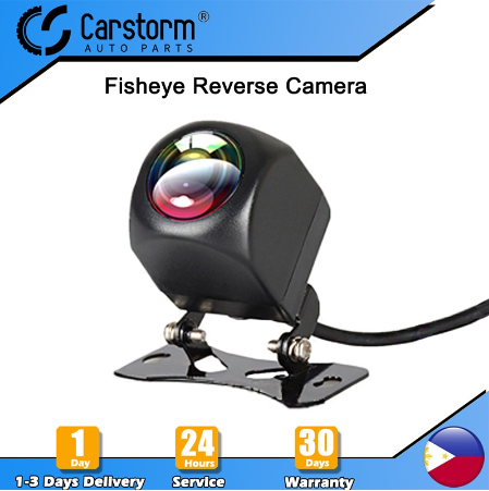 Carstorm Reversing Camera Fish Eye lens Night Vision Waterproof Wide Angle Car Rearview Camera