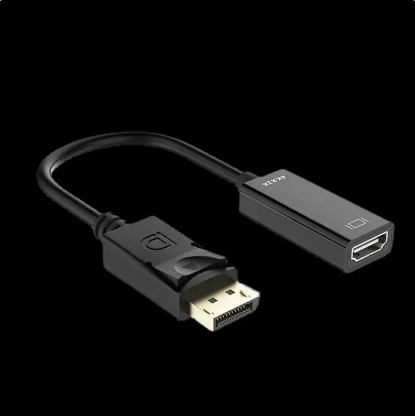 to HDMI-compatible transfer cable DisplayPort small shell DP to HDMI-compatible video transfer cable 4K 60Hz