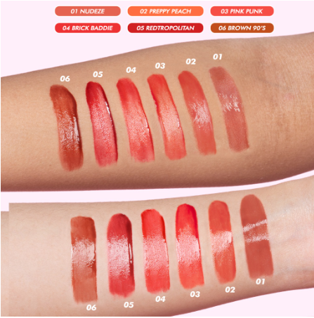 DAZZLE ME Glossip Girl Lip Cream - Lip Care Hydrating Lip Cream Moisturizing Lipstick Lip Gloss